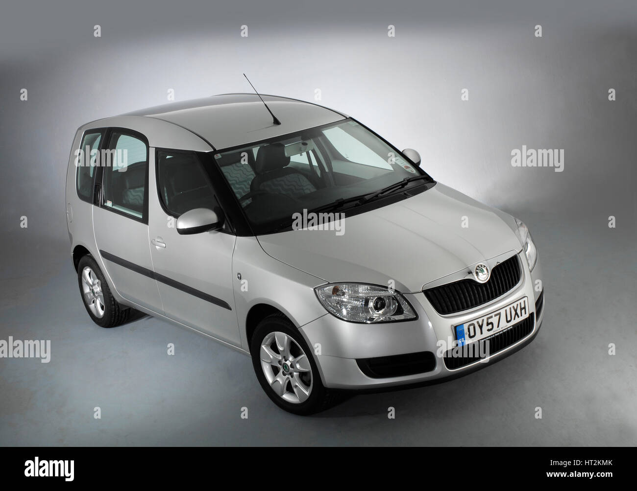 2007 Skoda Roomster Tdi. Artist: Unknown. Stock Photo