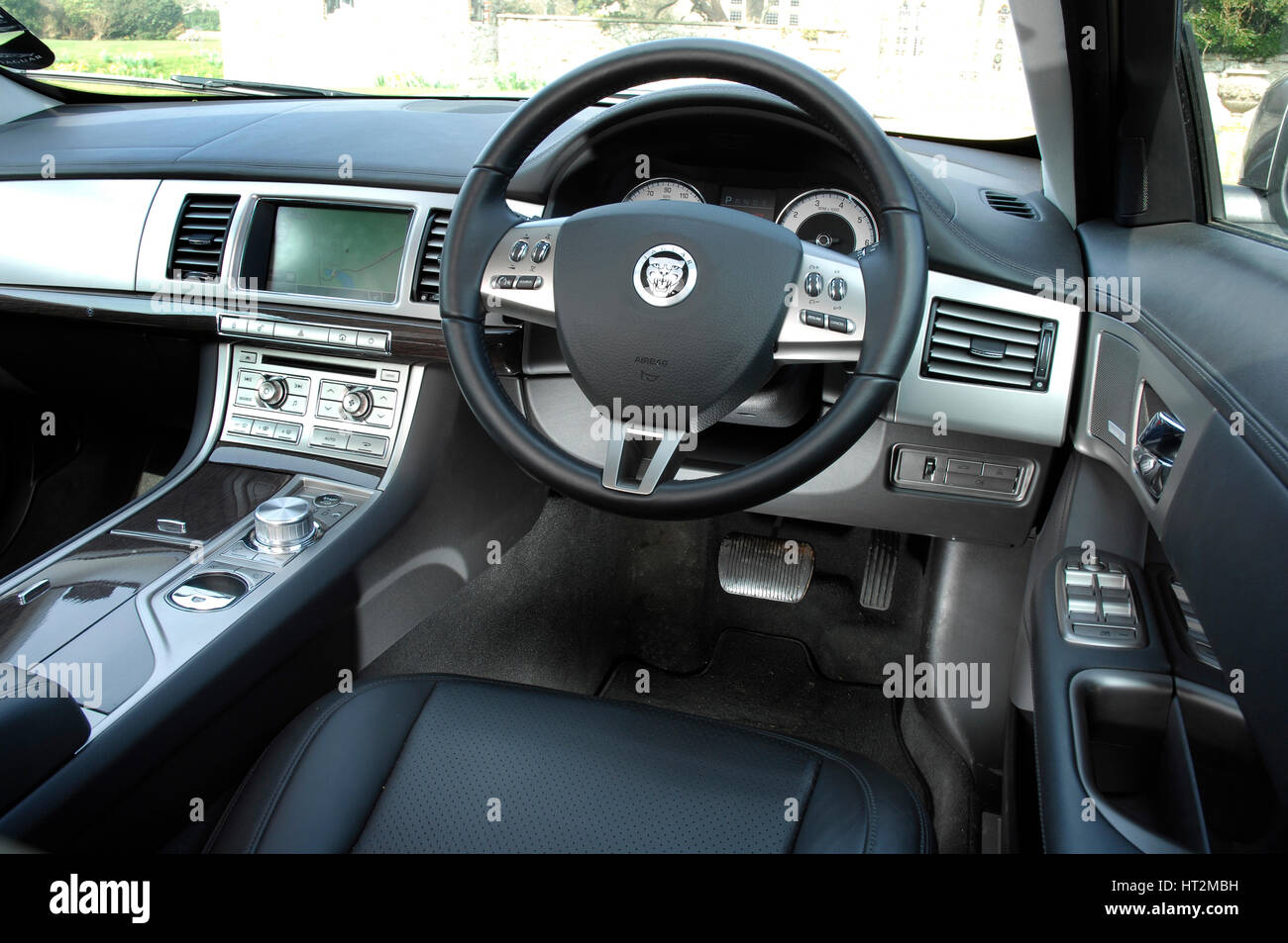 2008 Jaguar Xf Sv8 Interior Artist Unknown Stock Photo