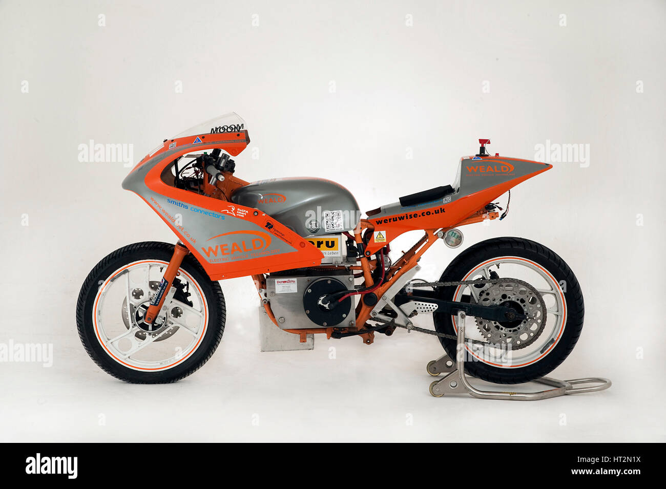 1985 Yamaha Electric dragster motorcycle Artist Unknown Stock Photo