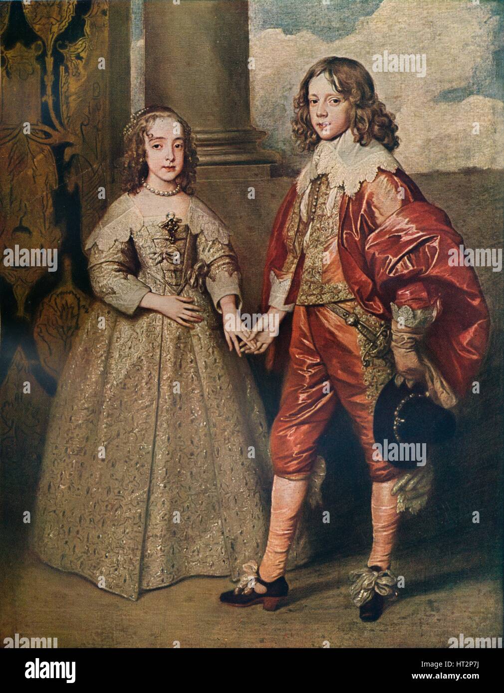 Anthony Van Dyck、ウィリアム王子 ,超希少,100年前の画集より Anthony Van Dyck、ウィリアム王子 ,超希少,100年前の画集より