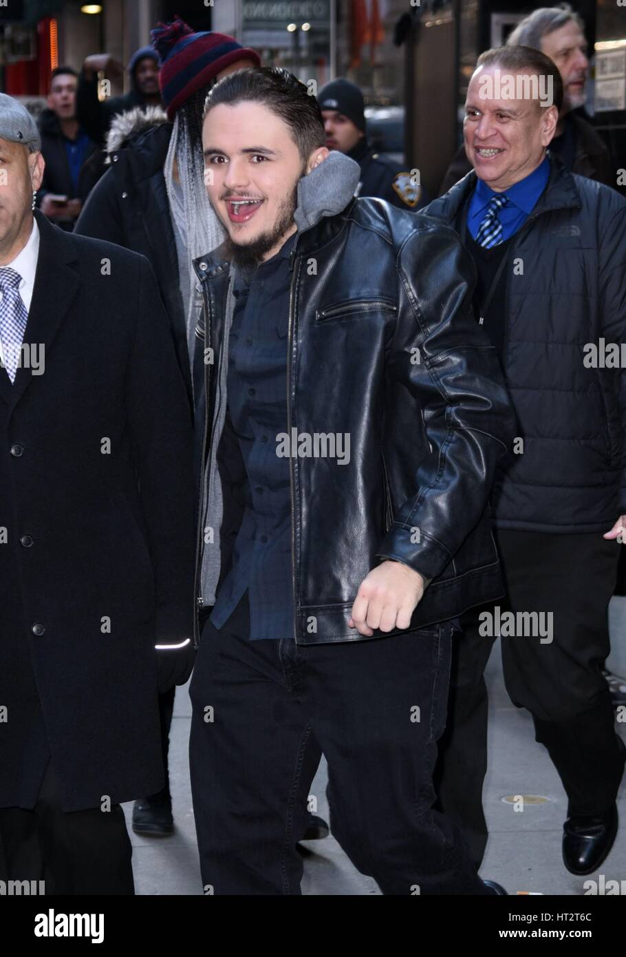 New York, NY, USA. 6th Mar, 2017. Prince Michael Jackson II out and ...