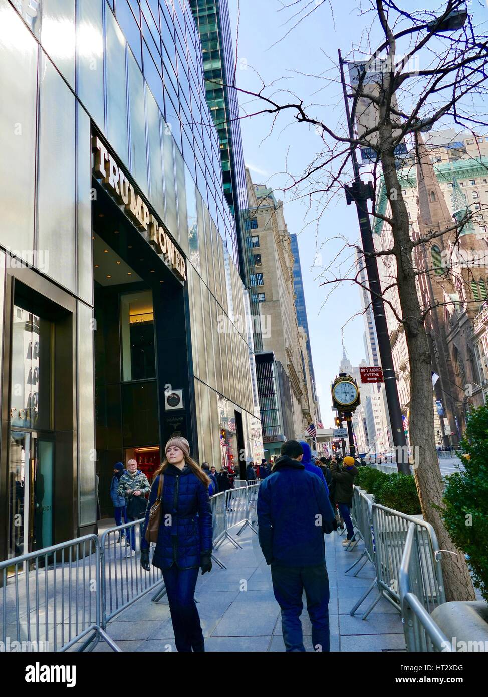 Trump tower new york city hi-res stock photography and images - Alamy