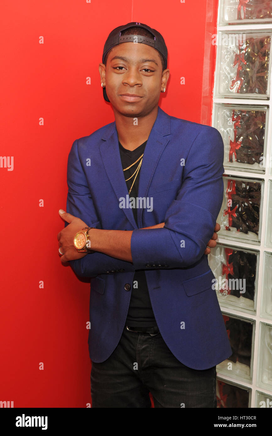 Fort Lauderdale, Florida, USA. 06th Mar, 2017. RJ Cyler visits iHeart Radio Station Y100 on March 6, 2017 in Fort Lauderdale, Florida. Credit: Mpi04/Media Punch/Alamy Live News Stock Photo