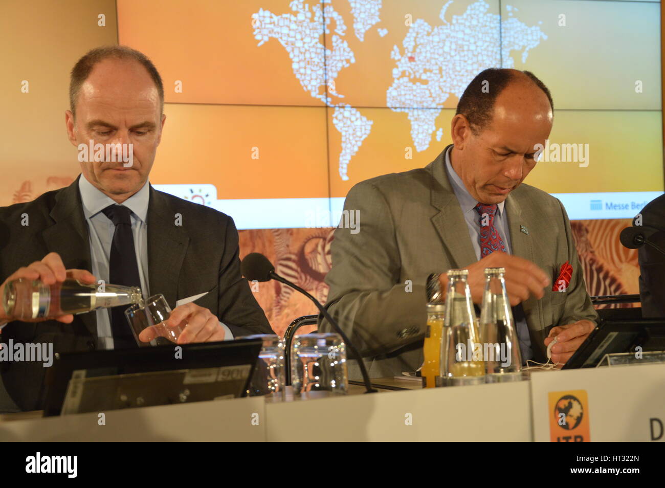 Berlin, Germany. 7th Mar, 2017. Tshekedi Khama II, Minister of Tourism