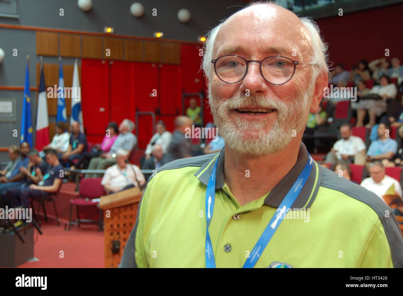 Kourou, French Guiana. 6th Mar, 2017. Heinz Sontag of the satellite manufacturer Airbus, photographed at the Guiana Space Centre (Centre Spatial Guyanais, CSG) in Kourou, French Guiana, 6 March 2017. Photo: Martina Herzog/dpa/Alamy Live News Stock Photo