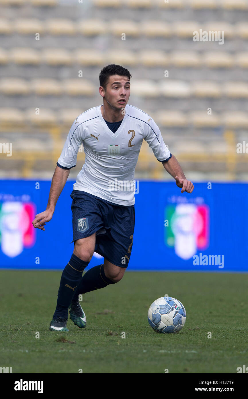 Bologna, Italy. 22nd Feb, 2017. Giuseppe Scalera (ITA) Football/Soccer : U-19 International Friendly match between Italy 3-3 France at Stadio Renato Dall'Ara in Bologna, Italy . Credit: Maurizio Borsari/AFLO/Alamy Live News Stock Photo