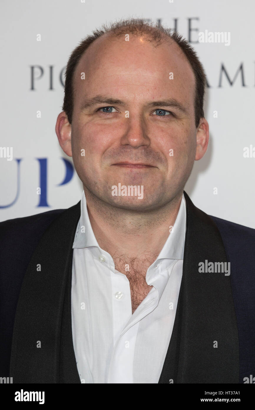 London, UK. 7th Mar, 2017. Actor Rory Kinnear. Red carpet arrivals for the Up Next Gala at the National Theatre. Up Next is a biannual fundrasing gala in support of NT Learning. Credit: Bettina Strenske/Alamy Live News Stock Photo