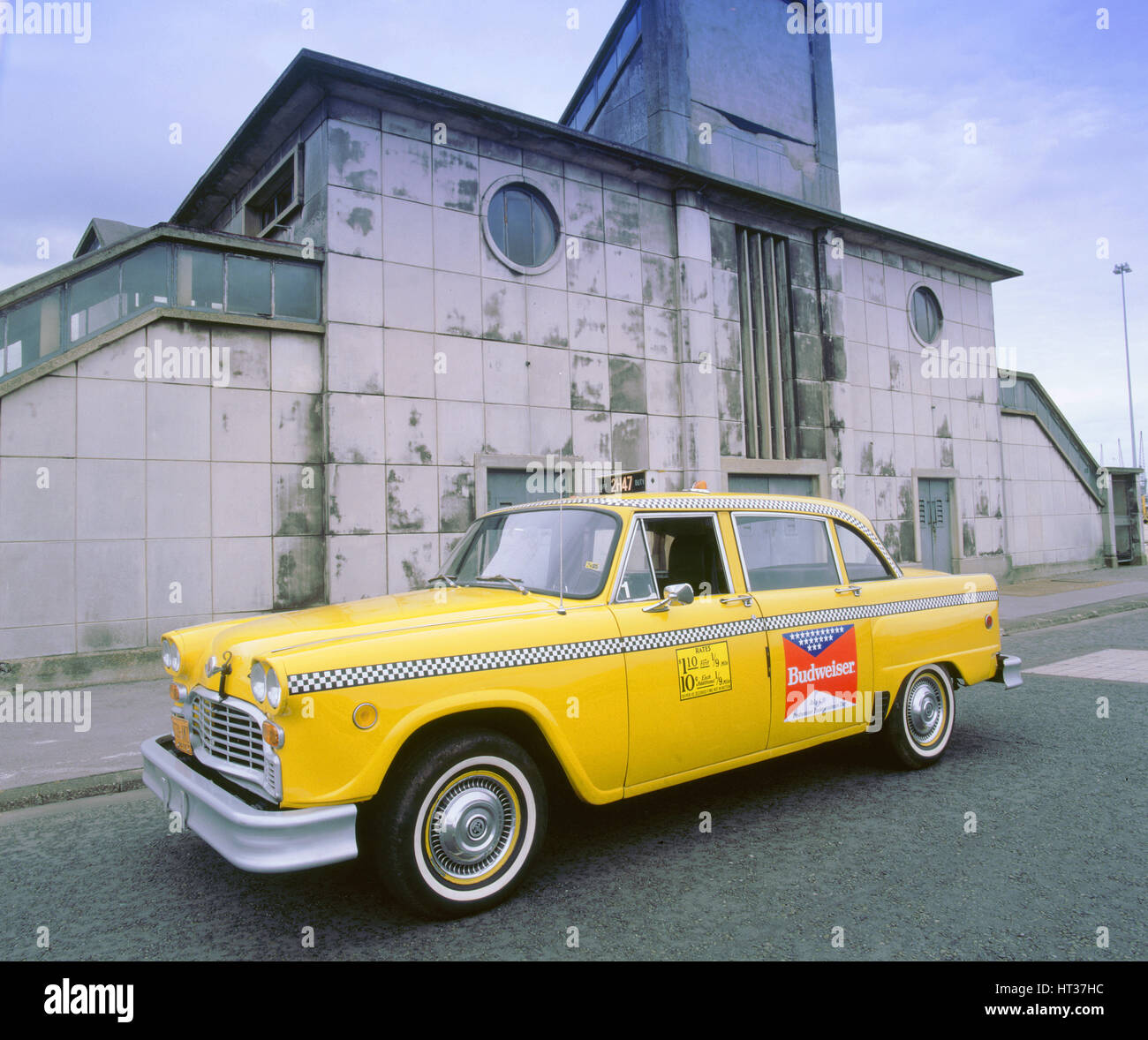 1981 Checker a11 taxi cab. Artist: Unknown. Stock Photo