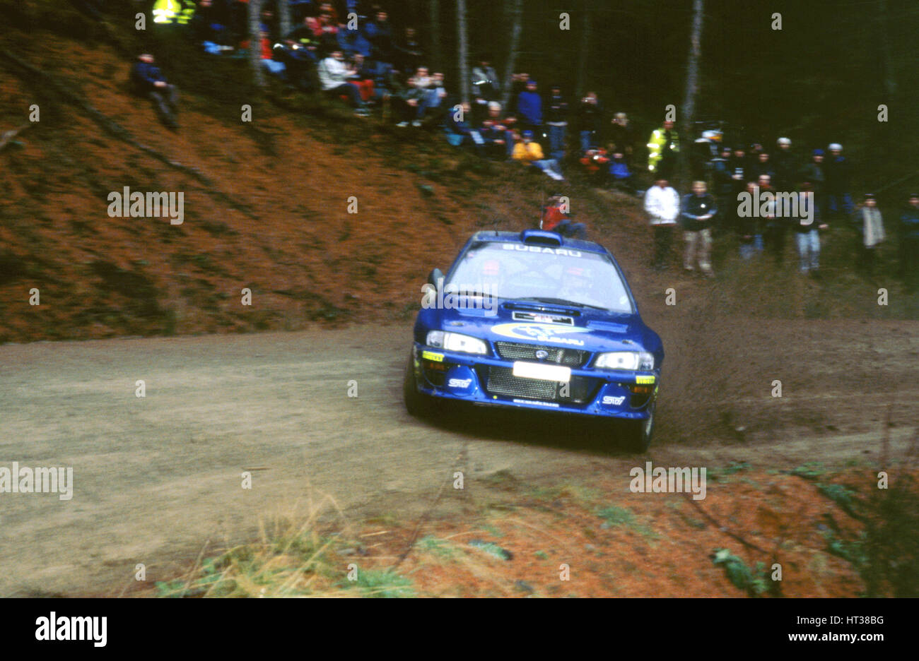 Richard burns 1999 subaru impreza hi-res stock photography
