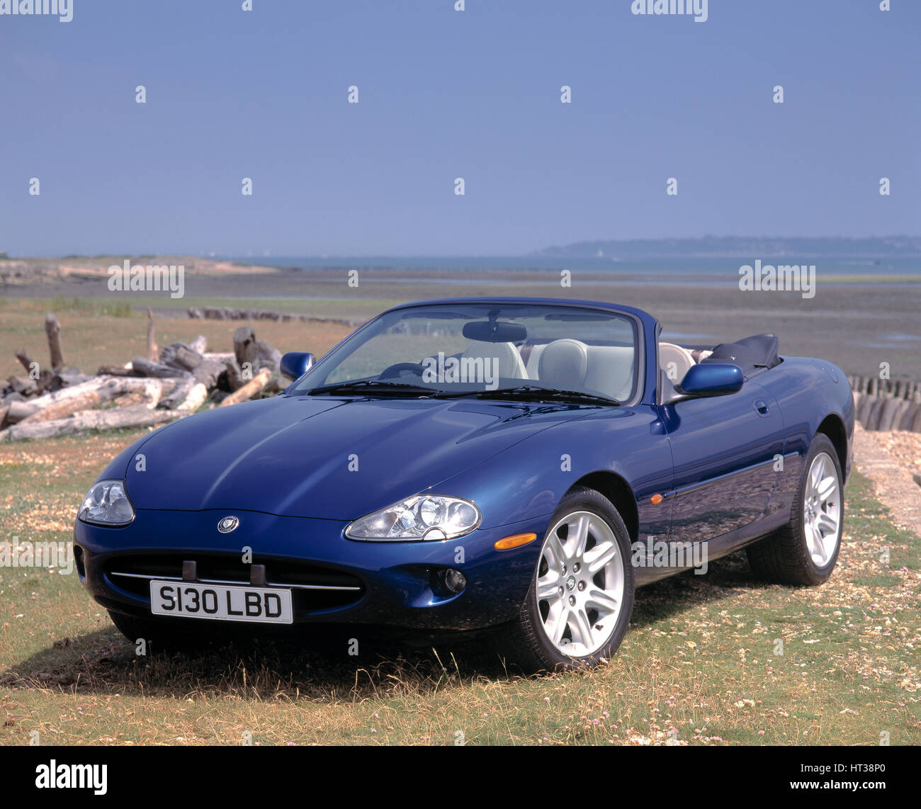 1999 Jaguar XK8. Artist: Unknown. Stock Photo