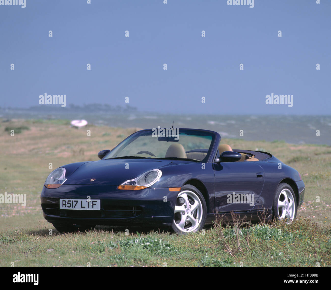 1998 Porsche 911 Carrera cabriolet. Artist: Unknown. Stock Photo