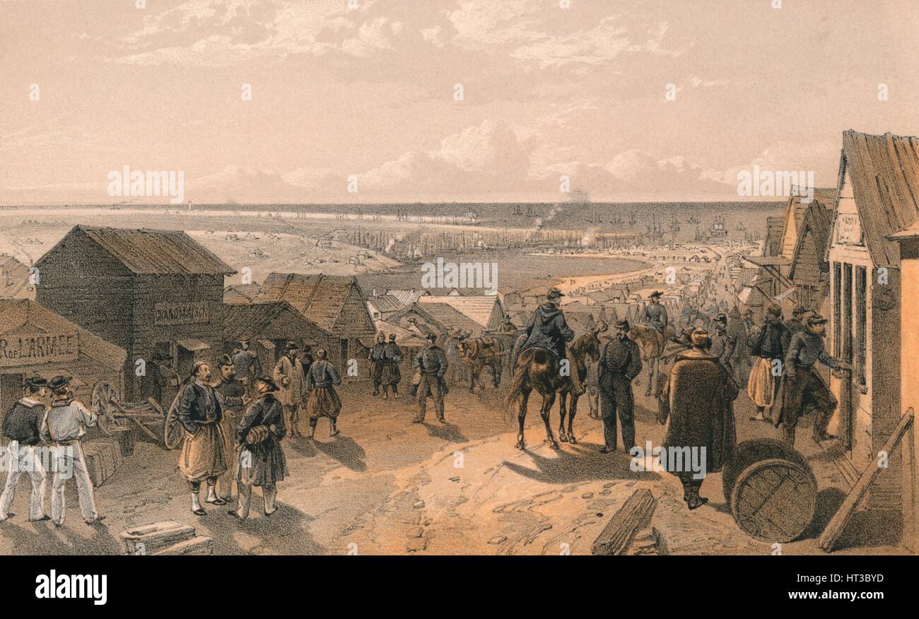 'Kamiesch', 1856. Artist Edmund Walker Stock Photo Alamy