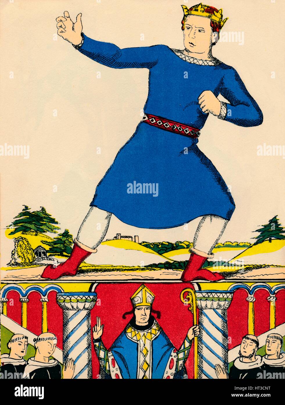 Henry II, King of England from 1154, (1932). Artist Rosalind