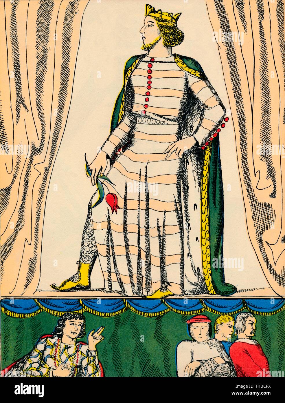 Edward II, King of England from 1307, (1932). Artist Rosalind