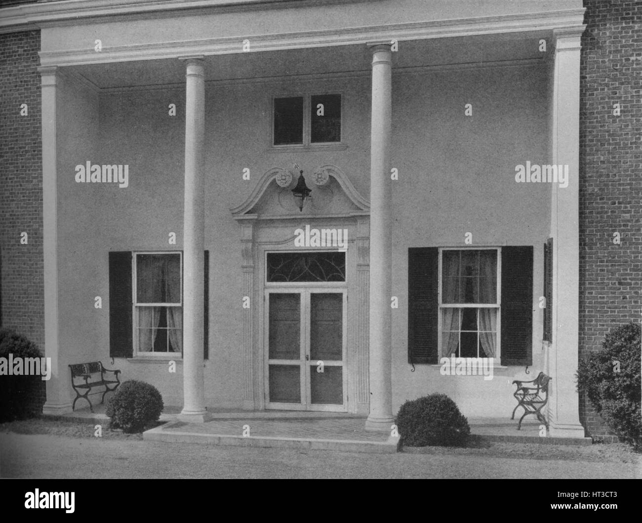 Entrance detail, Creek Club, Locust Valley, New York, 1925. Artist