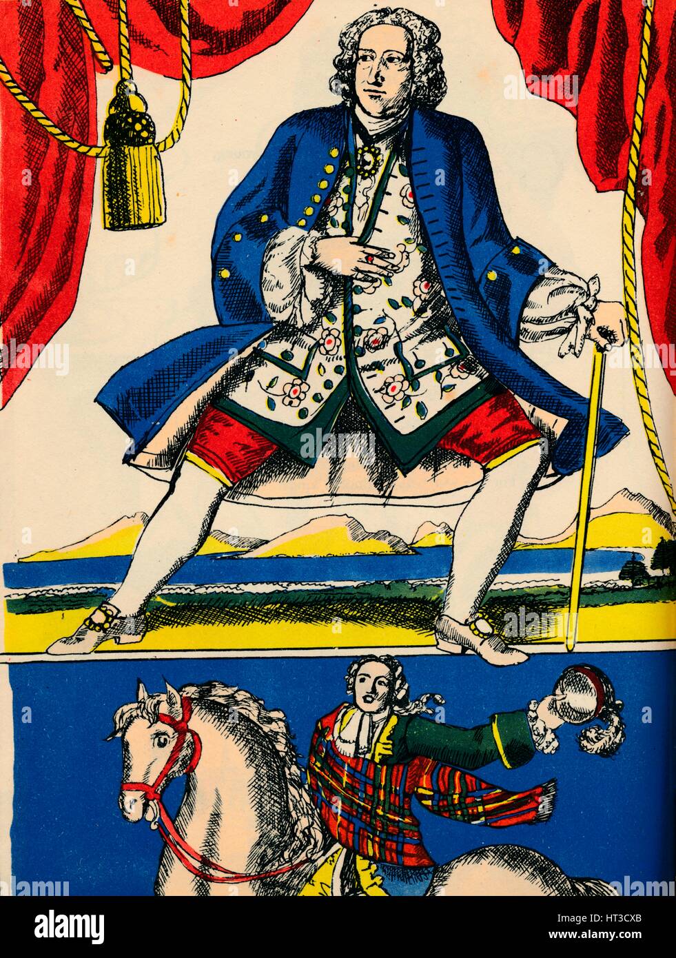 George II, King of Great Britain and Ireland from 1727, (1932). Artist ...