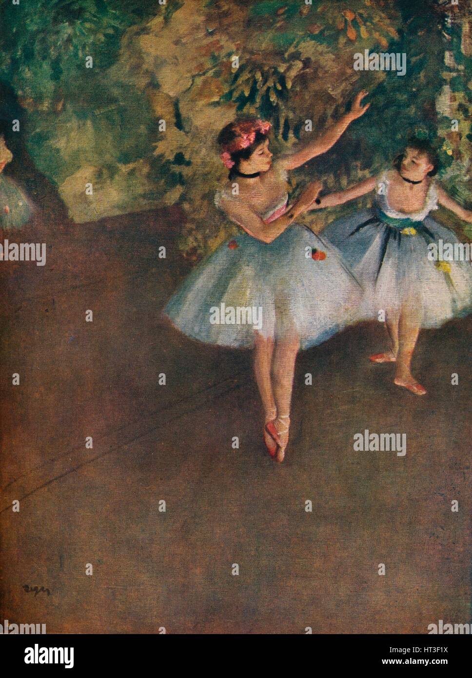 'Two Ballet Dancers on the Stage (Deux Danseuses Sur La Scene)', 1874 ...