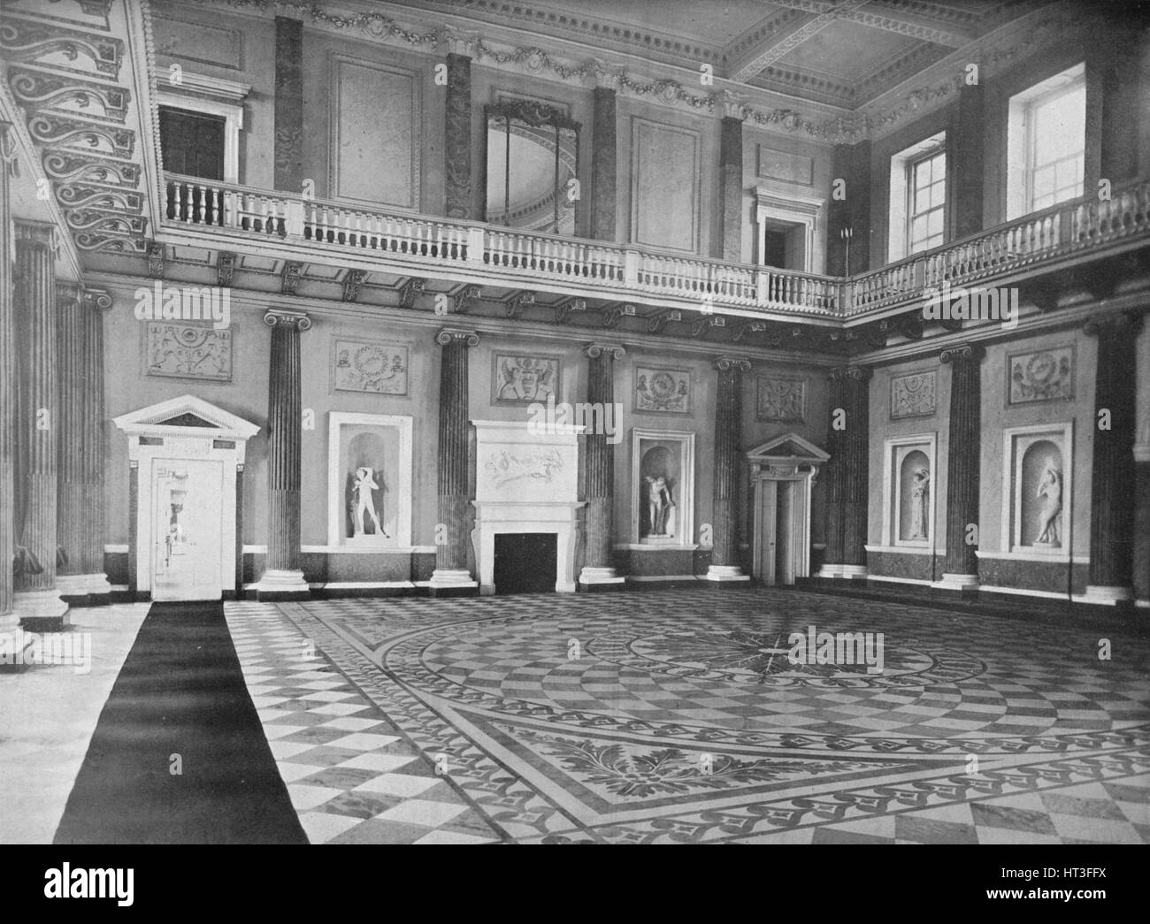 'Wentworth Woodhouse, Yorkshire The Earl Fitzwilliam', 1910. Artist