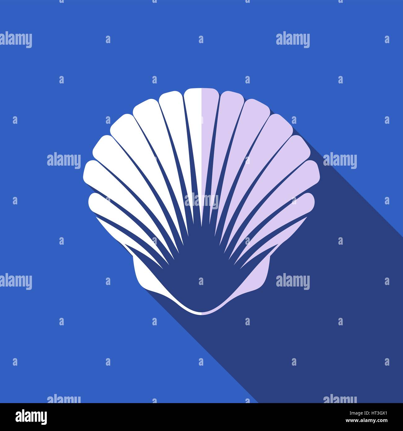 Sea spiral snail shell Stock Vector Images - Alamy