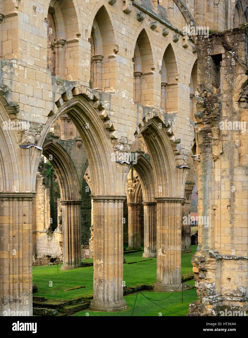 Rievaulx Abbey, c1990-2010. Artist: Joe Cornish. Stock Photo