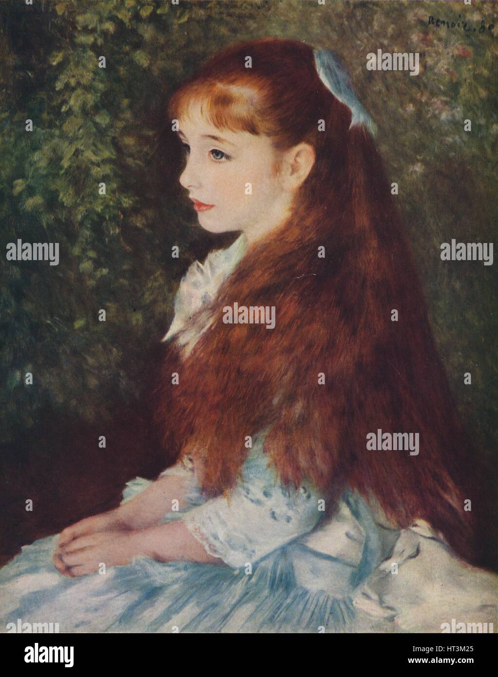 'Irene Cahen d'Anvers, (1872-1963)', 1880, (1939). Artist: Pierre-Auguste Renoir. Stock Photo