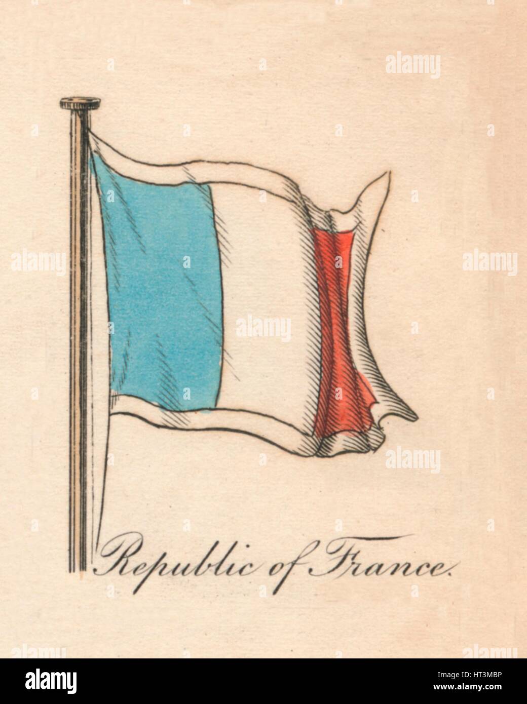'Republic of France', 1838. Artist: Unknown. Stock Photo