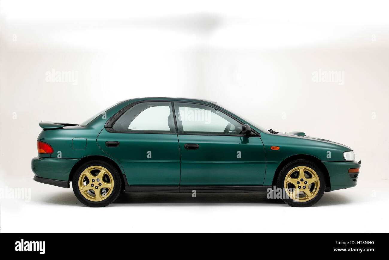 Publicité Originale Subaru Impreza WRX Des Années 90 – Modèle GC8 – Affiche Japonaise