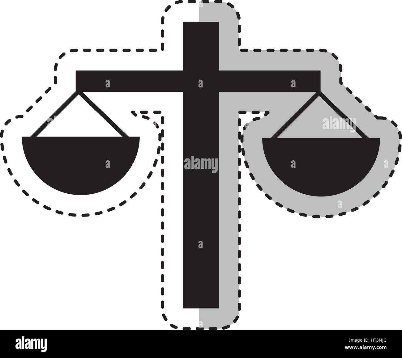 scale balance isolated icon Stock Vector Image & Art - Alamy