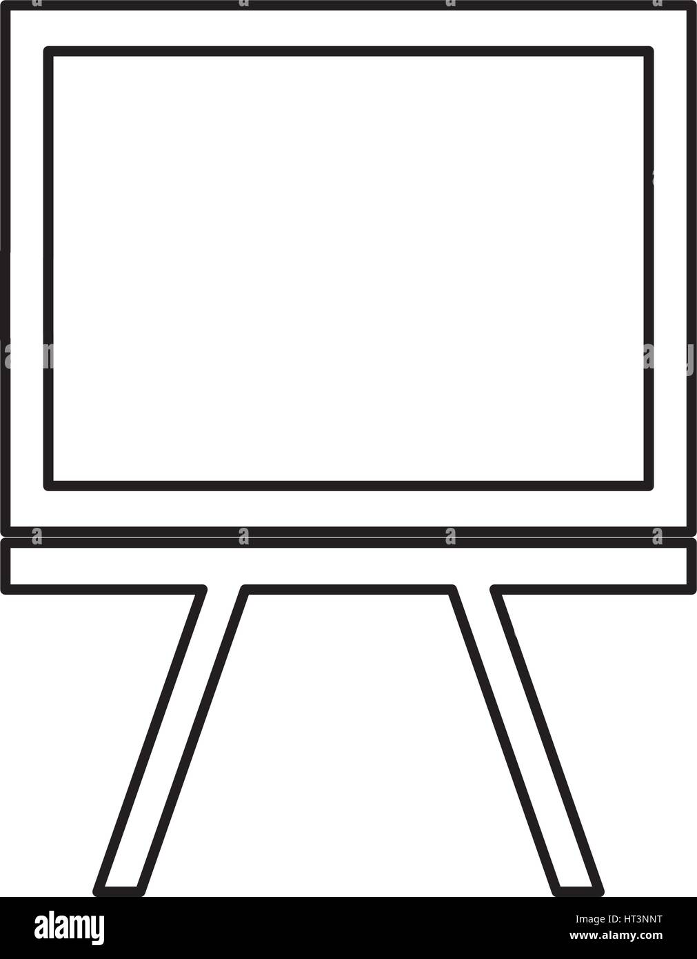 paper board training isolated icon Stock Vector Image & Art - Alamy