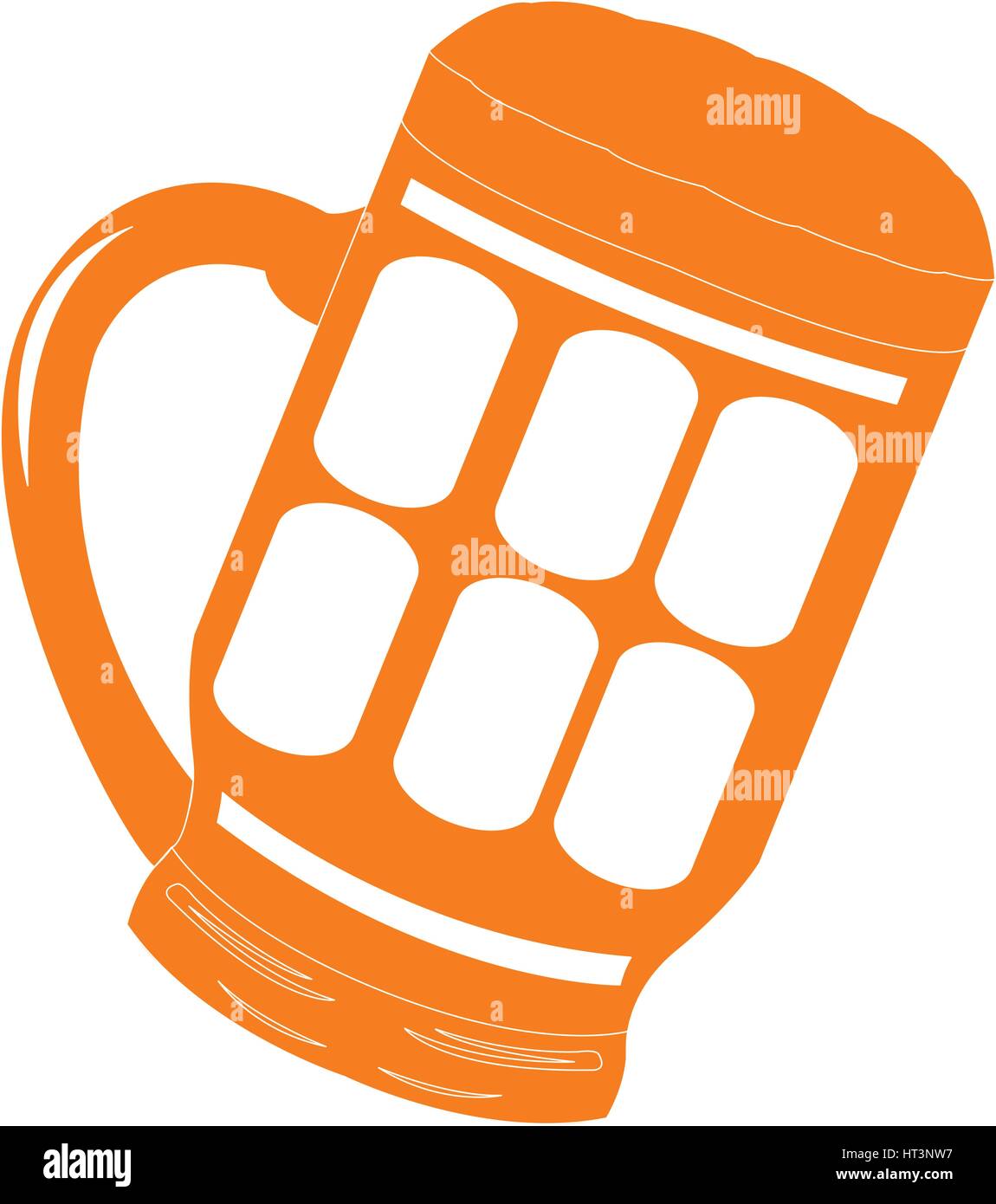 Isolated beer mug Stock Vector Image & Art - Alamy
