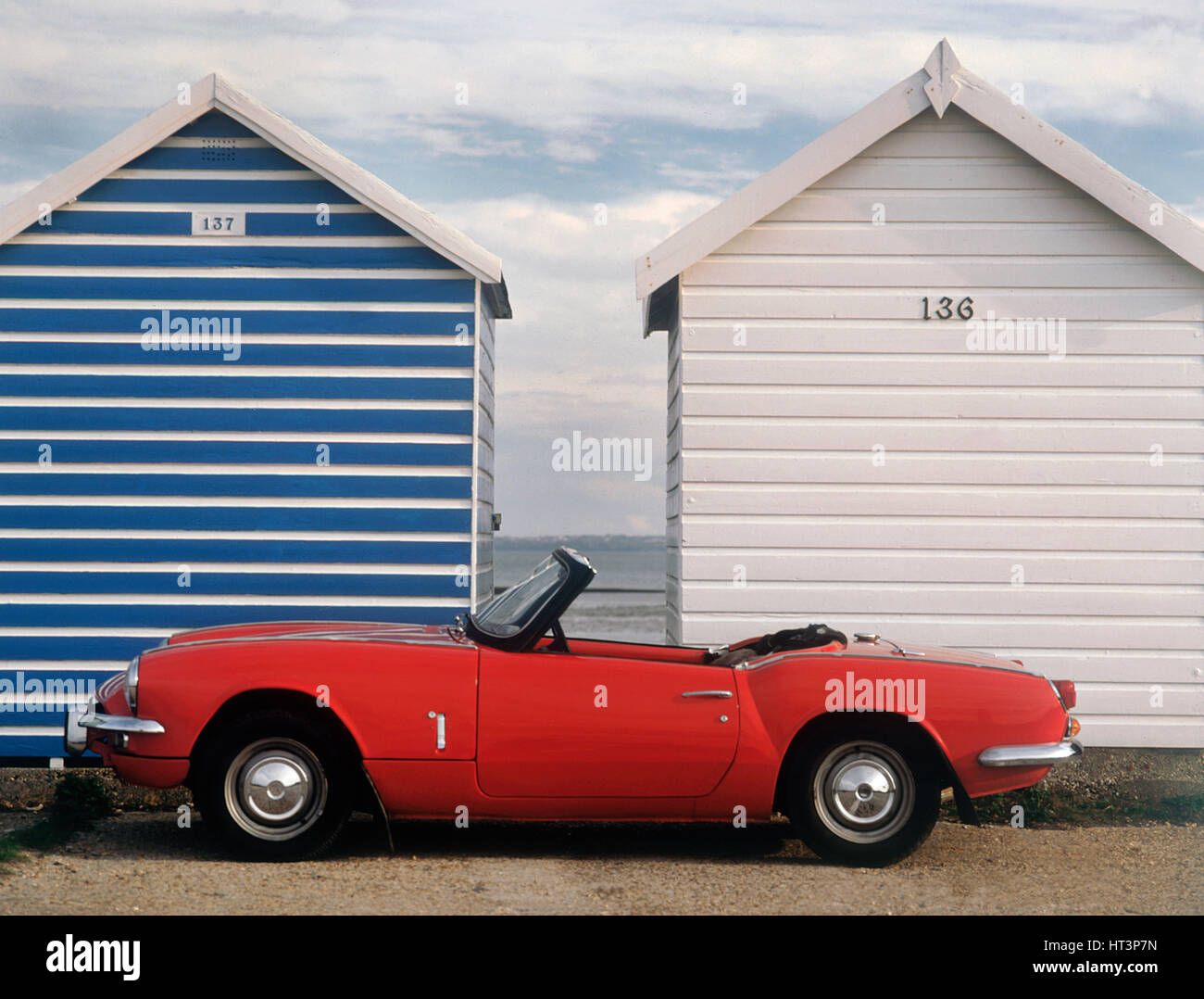 1969 Triumph Spitfire Mk3 Artist: Unknown. Stock Photo