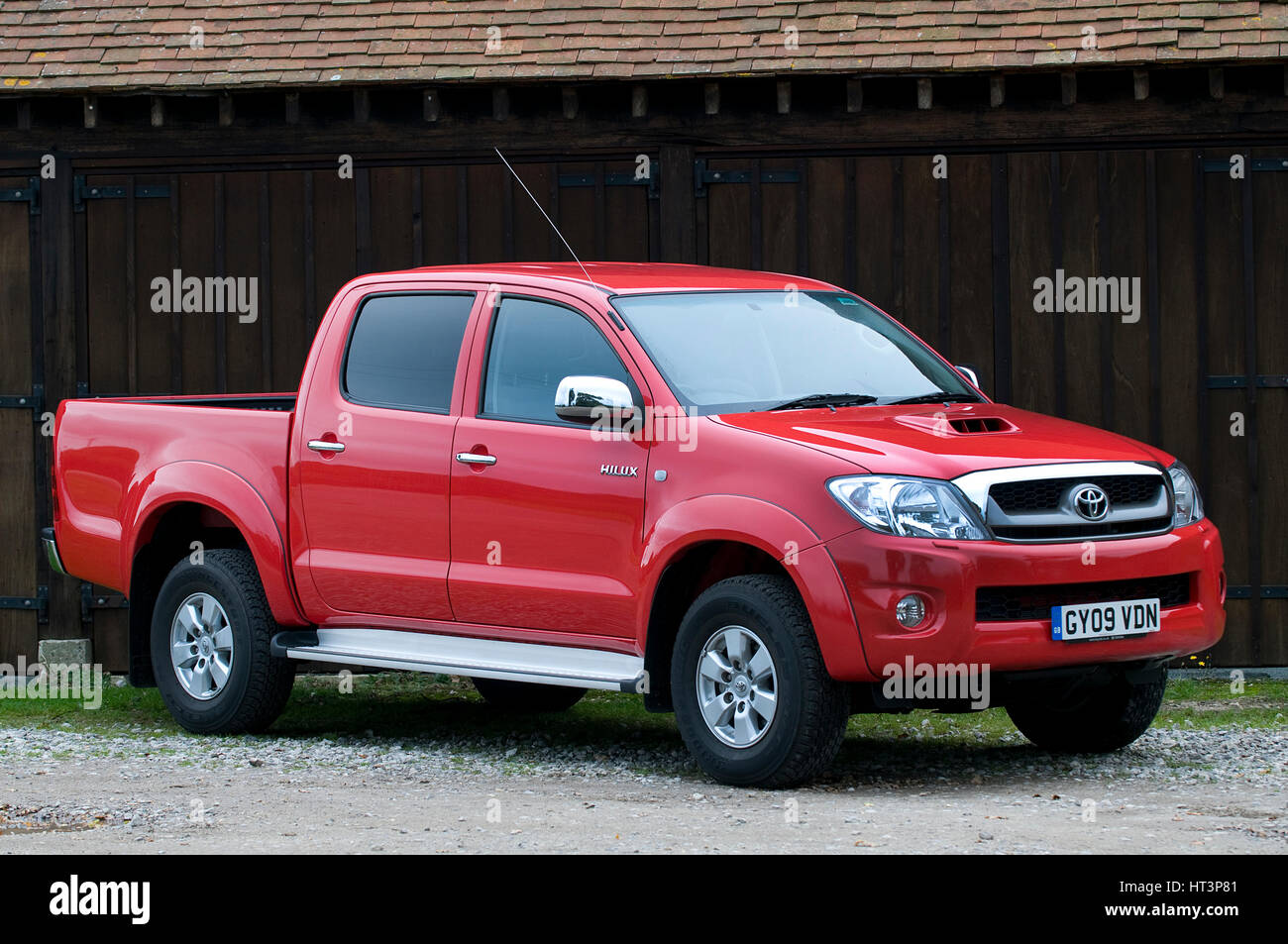 2009 Toyota HiLux pick up truck Artist: Unknown. Stock Photo