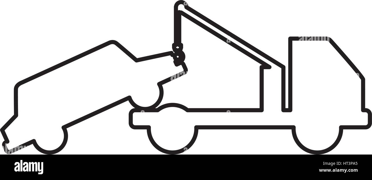 crane service truck icon Stock Vector Image & Art - Alamy