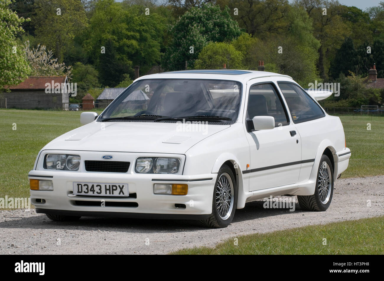 1986 Ford Sierra RS Cosworth Artist: Unknown. Stock Photo