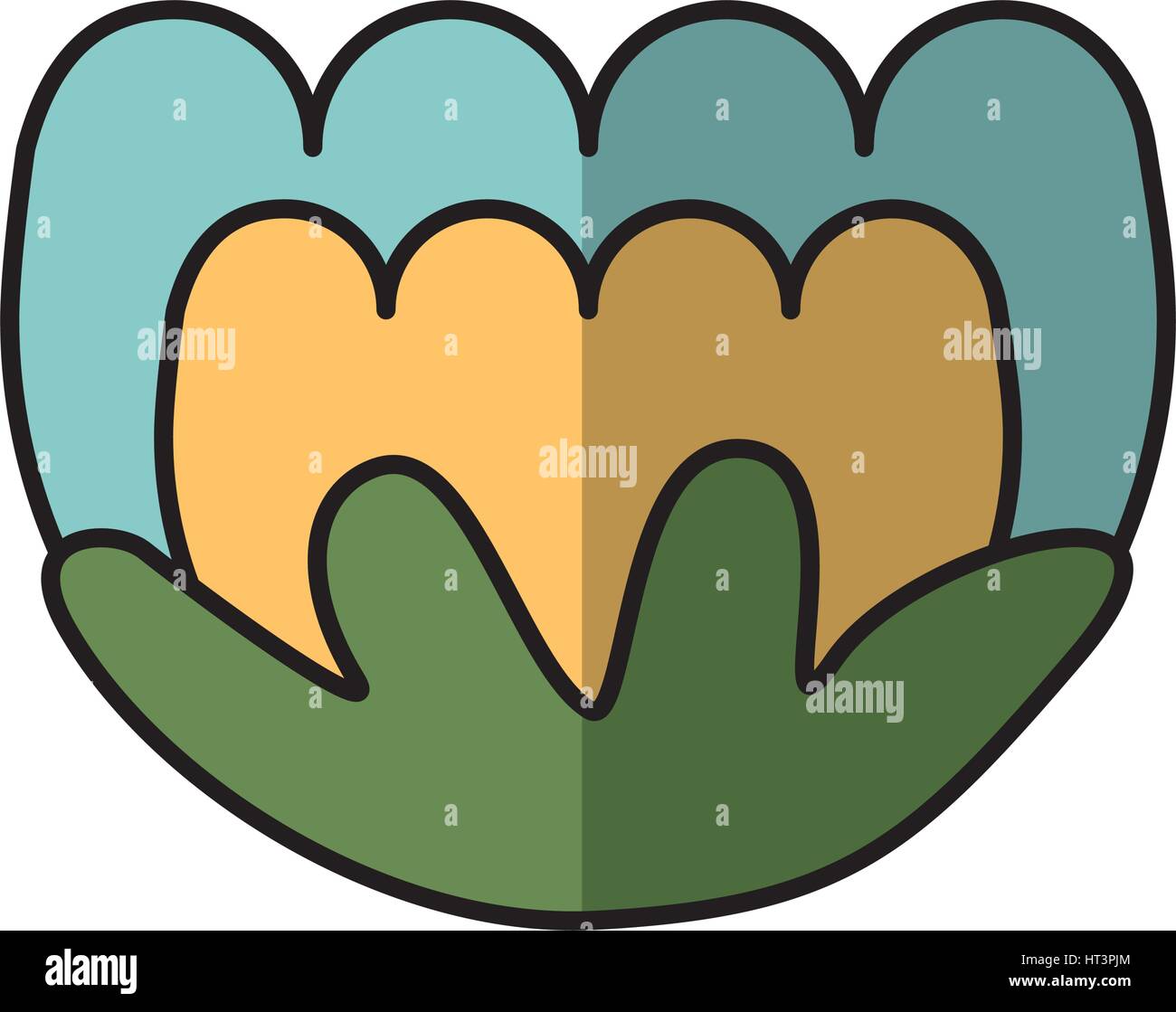 cute flower isolated icon Stock Vector Image & Art - Alamy