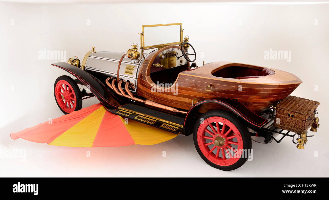 Chitty Chitty Bang Bang film car replica Stock Photo - Alamy