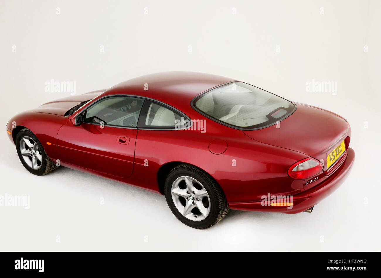 1999 Jaguar XK8 coupe Artist: Unknown. Stock Photo