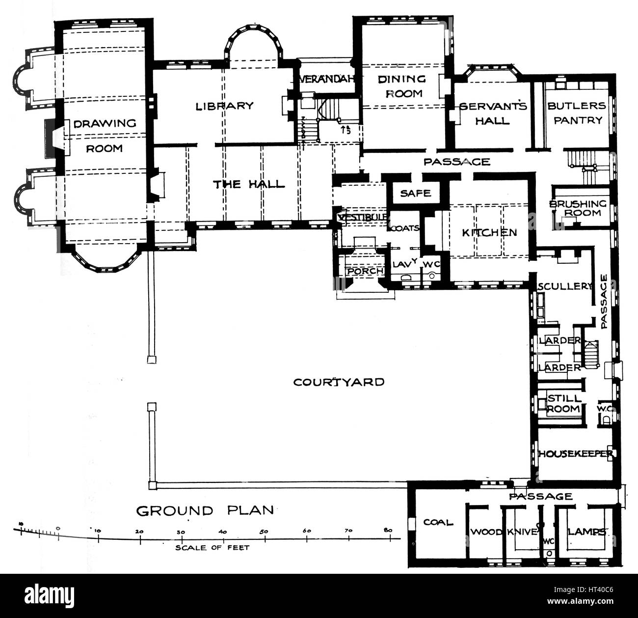 English manor Cut Out Stock Images & Pictures Alamy