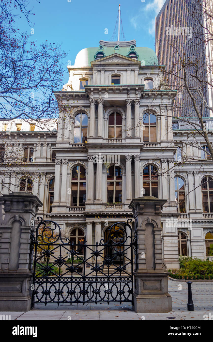 Old City Hall - Boston, Massachusetts, USA Stock Photo