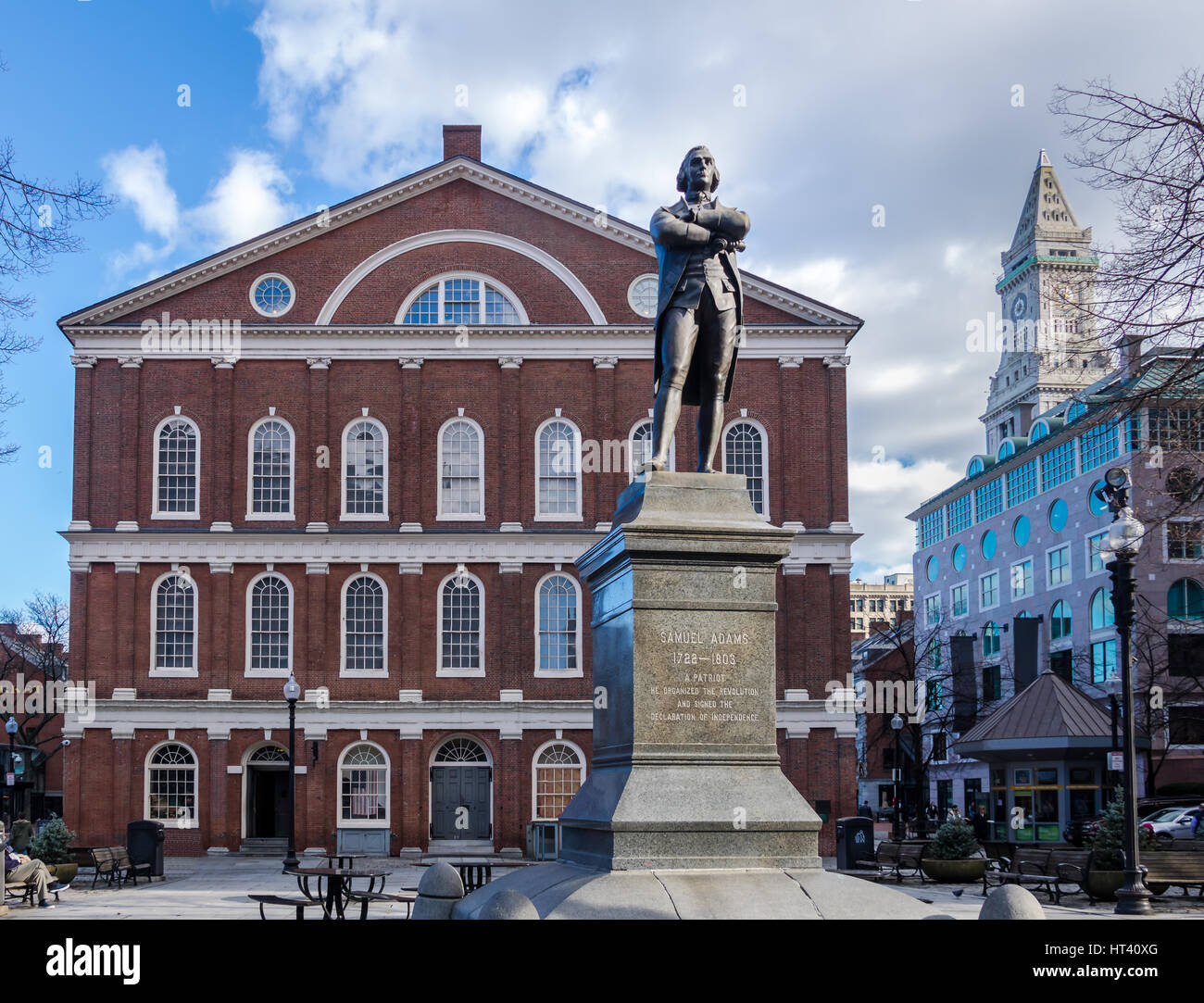 Faneuil Hall Boston, Massachusetts, USA Stock Photo Alamy