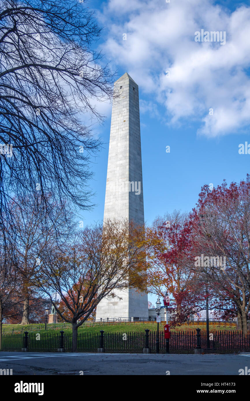Bunker Hill Monument Boston, Massachusetts, USA Stock Photo Alamy