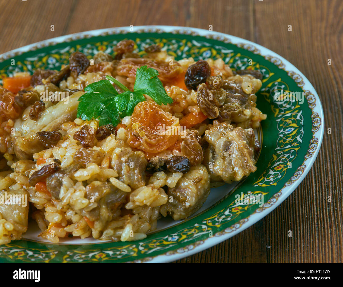 tursu qovurma plov Azerbaijan pilaf Stock Photo Alamy