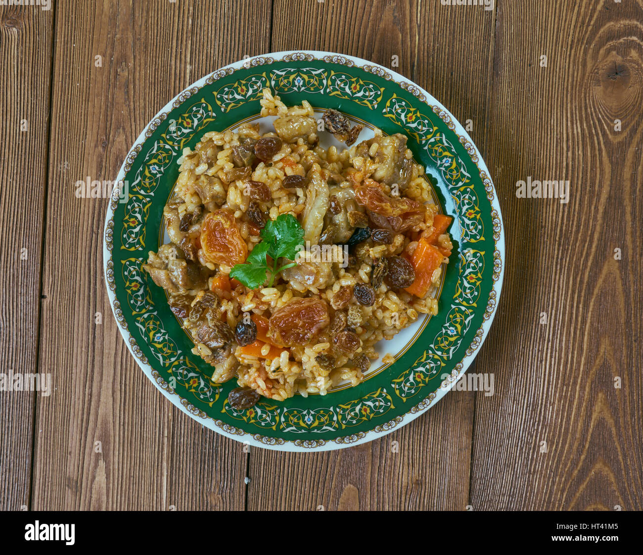 tursu qovurma plov Azerbaijan pilaf Stock Photo Alamy