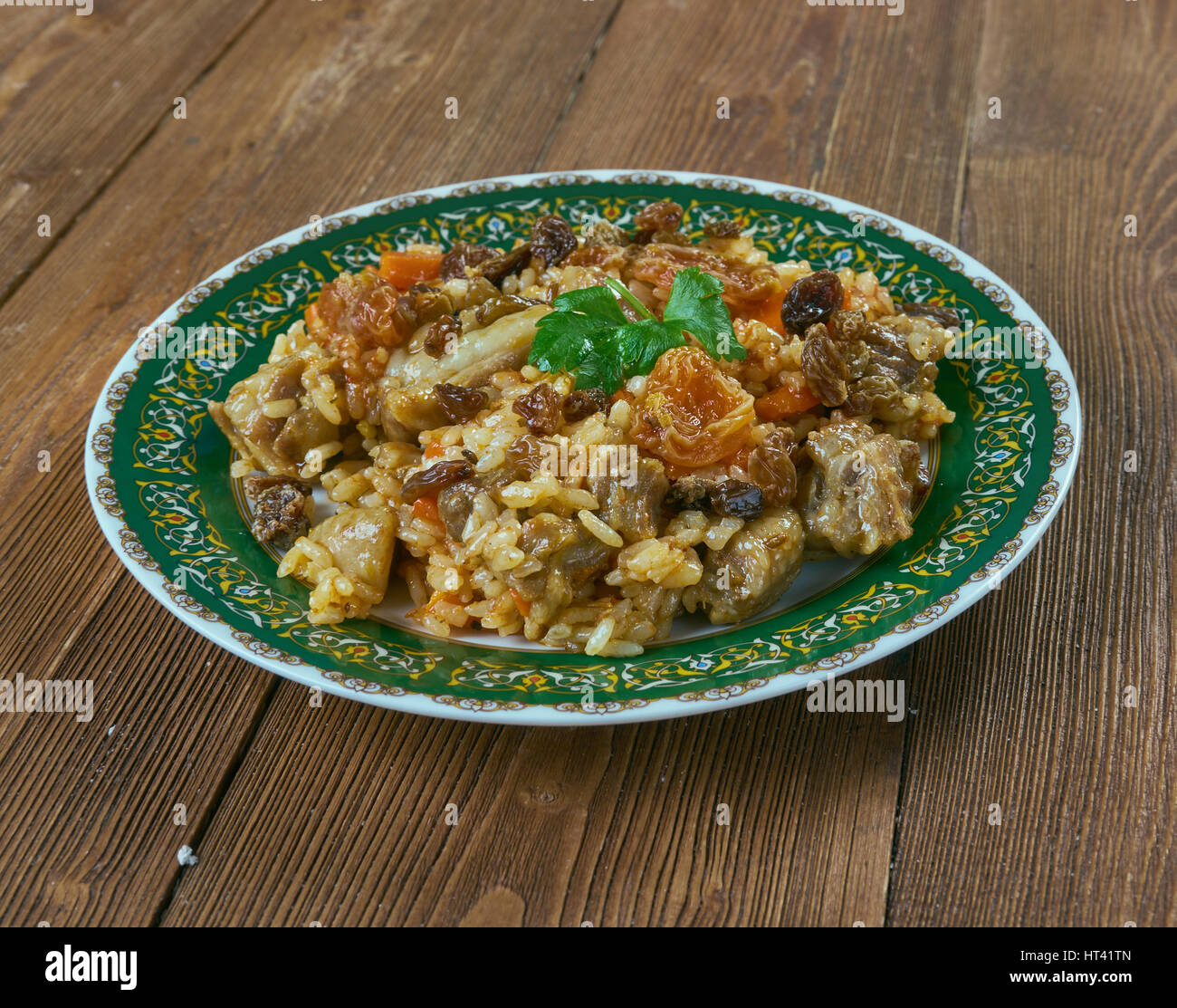 tursu qovurma plov Azerbaijan pilaf Stock Photo Alamy