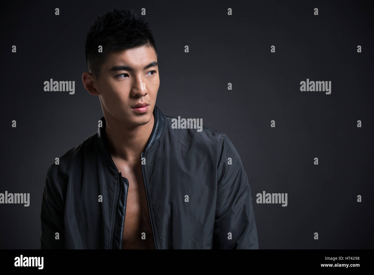 Young muscular man Stock Photo - Alamy