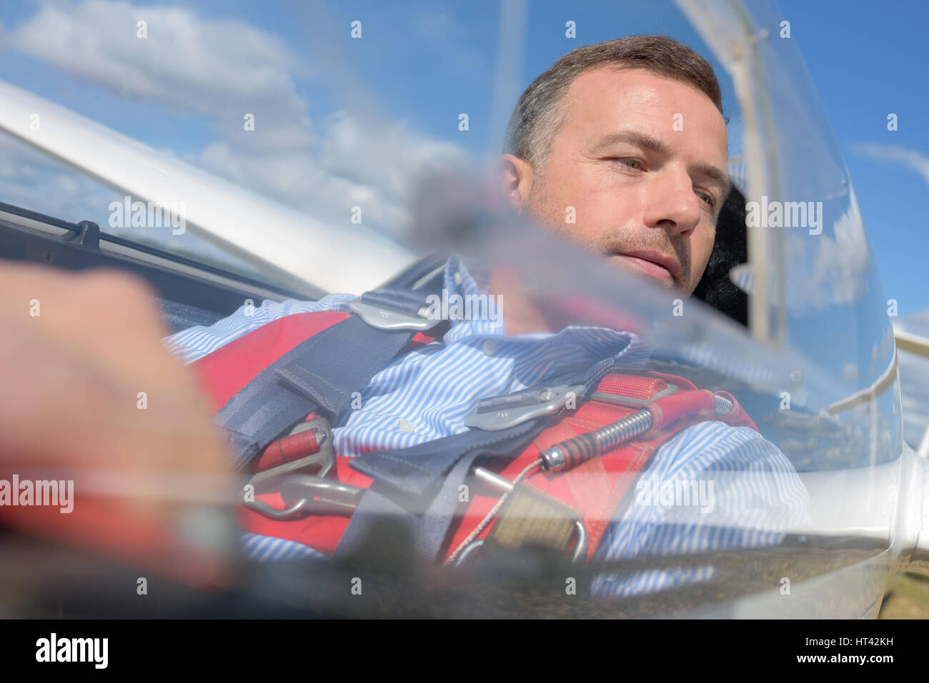 looking at the view Stock Photo Alamy