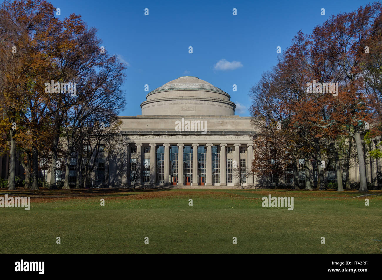 Massachusetts Institute of Technology (MIT) Dome - Cambridge, Massachusetts, USA Stock Photo
