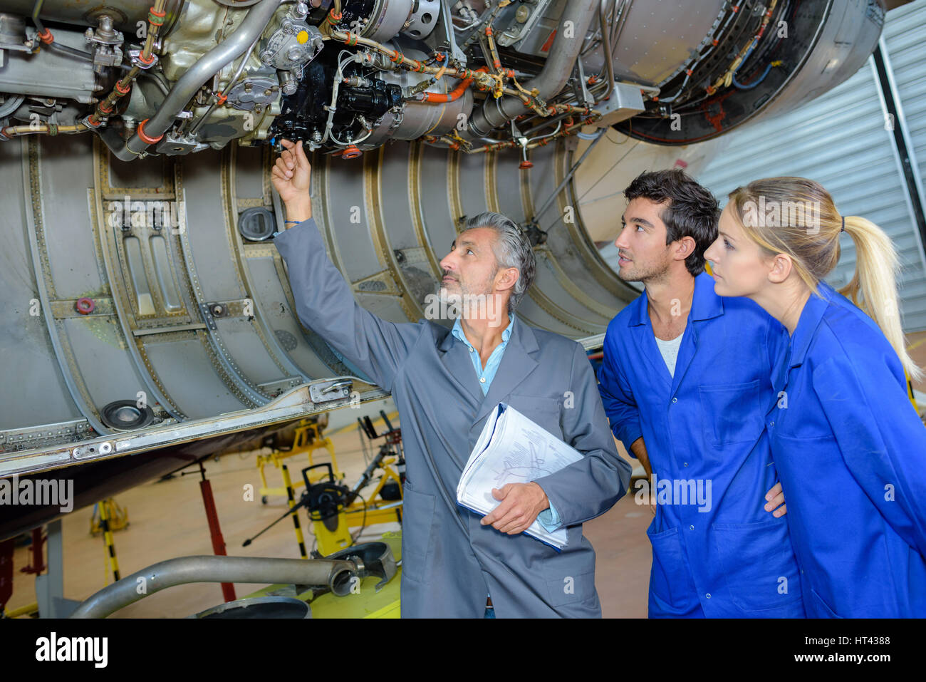 parts of the aircraft Stock Photo Alamy