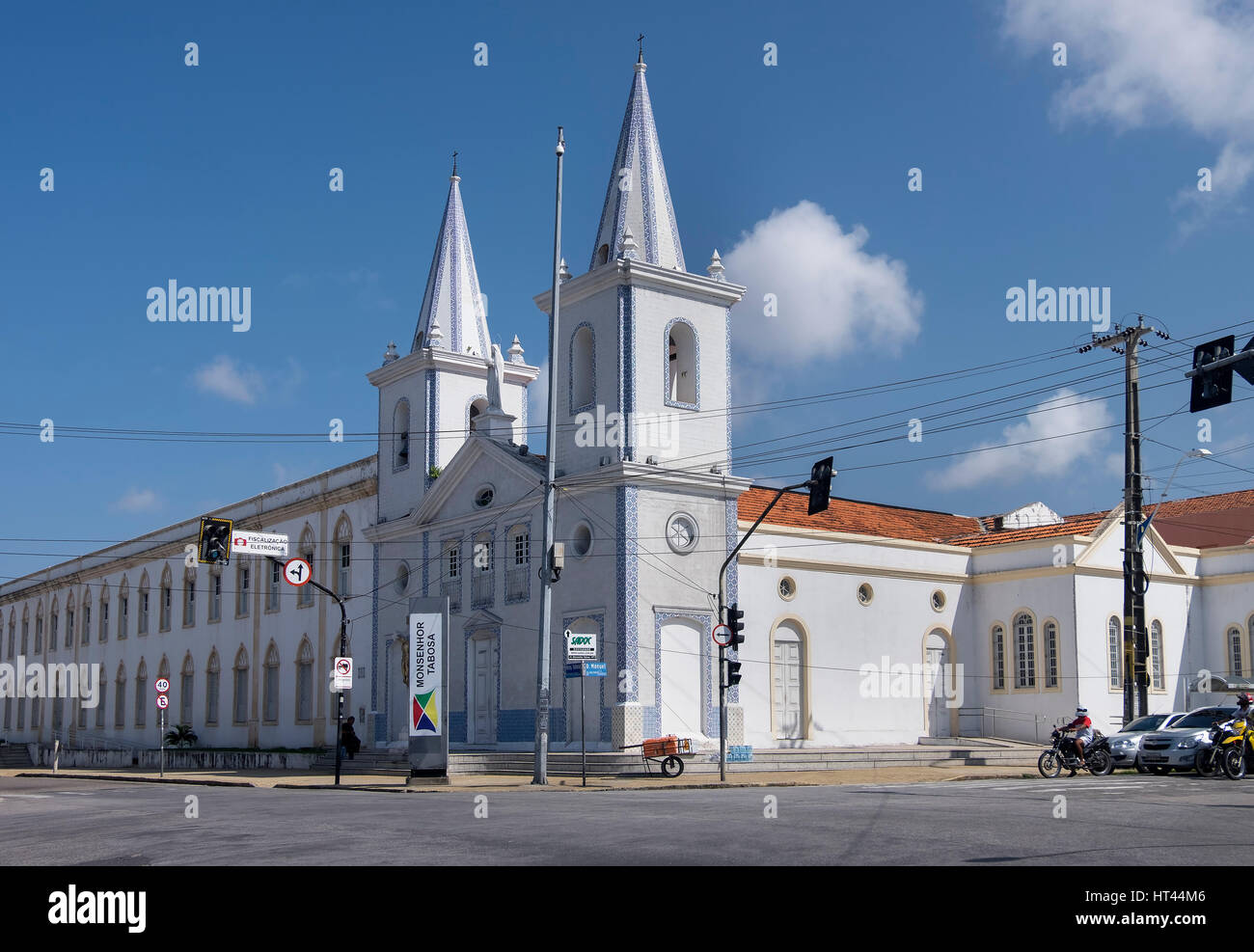 Nossa Senhora de Prainha church, Av. Monsenhor Tabosa, Fortaleza, State of Ceara, Brazil, South America Stock Photo