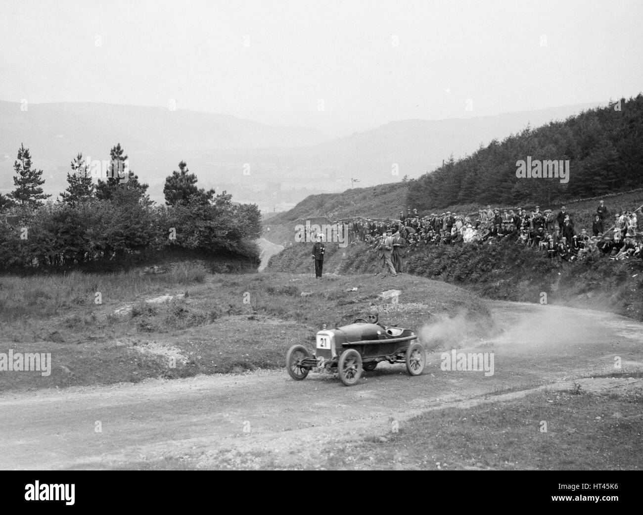 Aston Martin Bunny of Frank B Halford competing in the Caerphilly ...